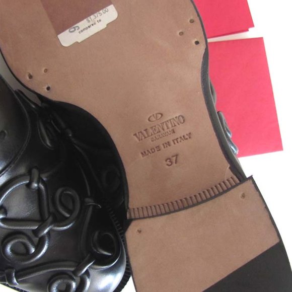 new VALENTINO Arabesque pattern dress shoes 37 / 7 - Picture 5 of 8